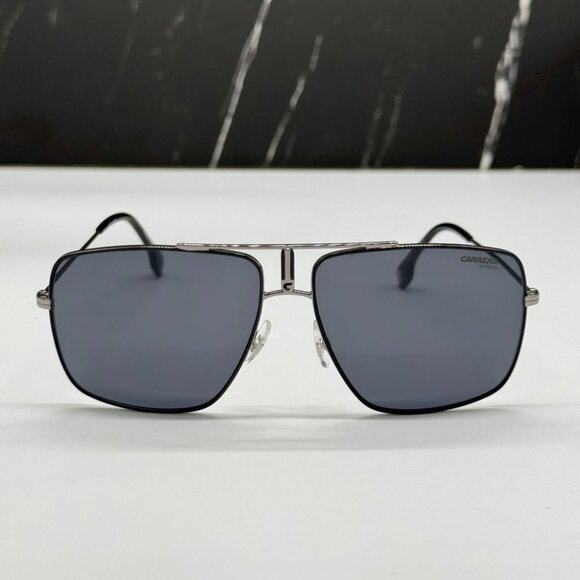 NEW CARRERA 1006/S 0TI7 SUNGLASSES MEN AVIATOR BLACK EYEWEAR - Picture 1 of 8
